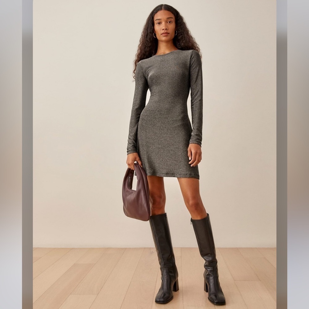 Reformation mini skater dress